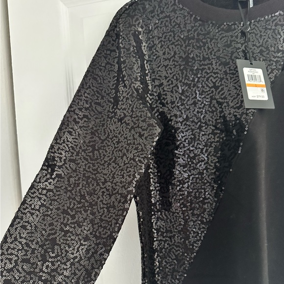DKNY Sequin Sweatshirt - Picture 2 of 8